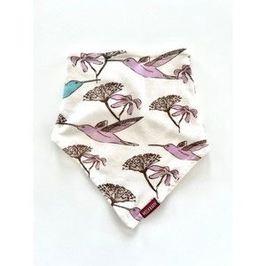 Milkbarn Hummingbird Kerchief Bib NWOT